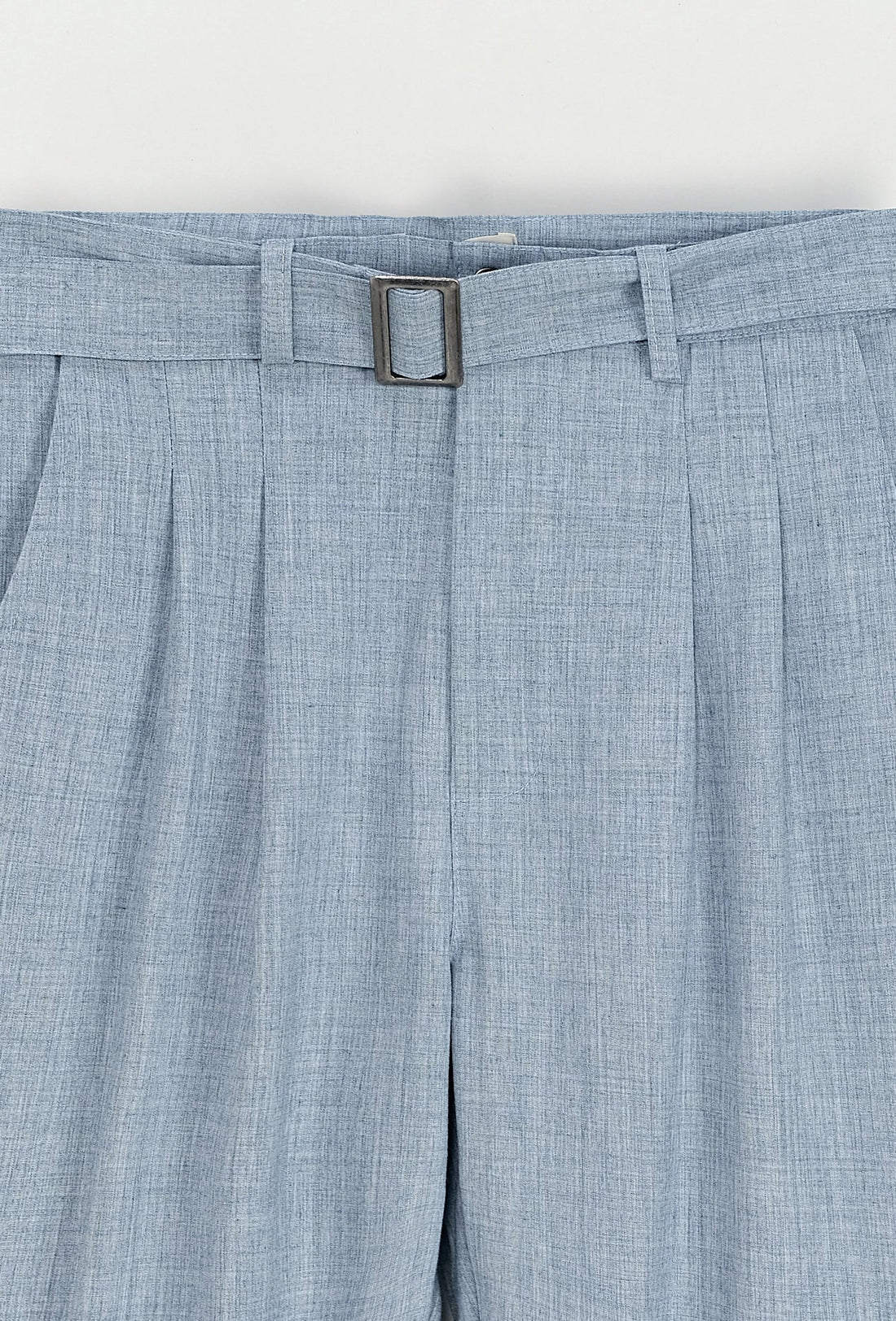 Effen broek met rechte snit