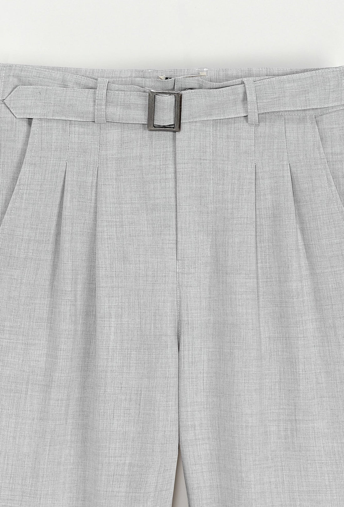 Effen broek met rechte snit