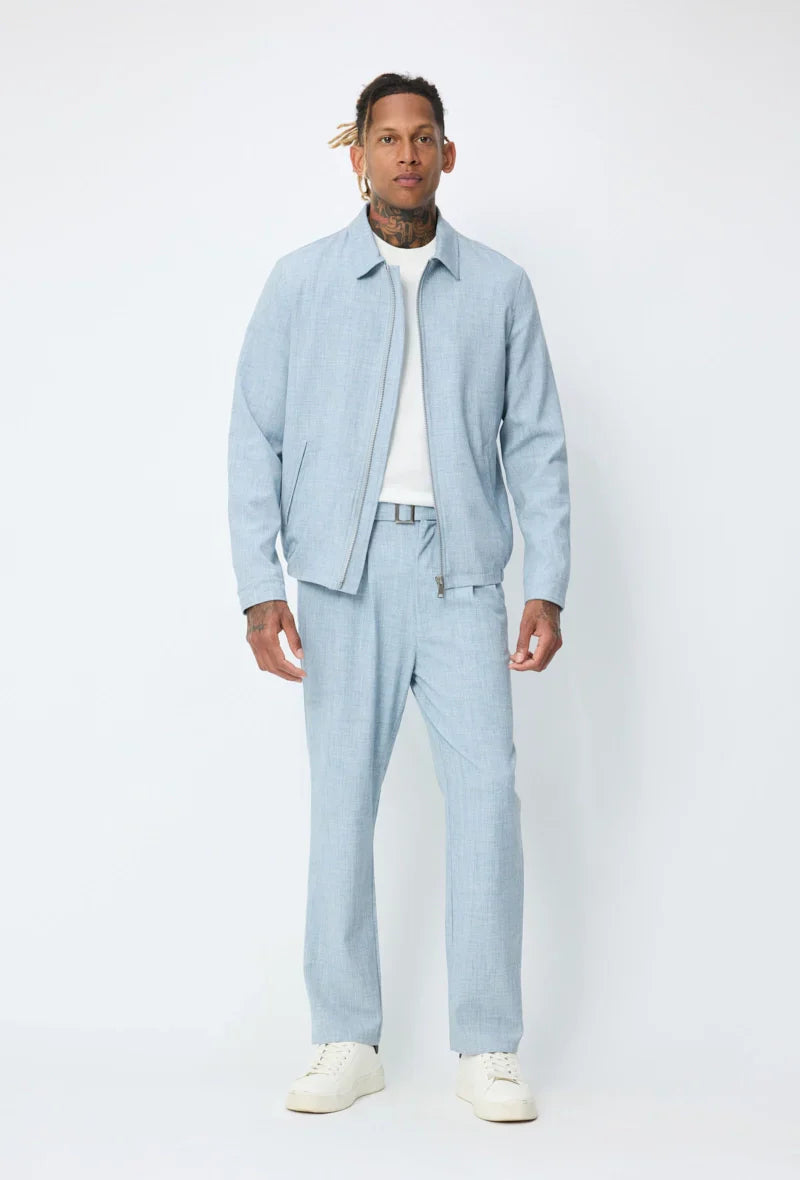 Effen jas met lange mouwen