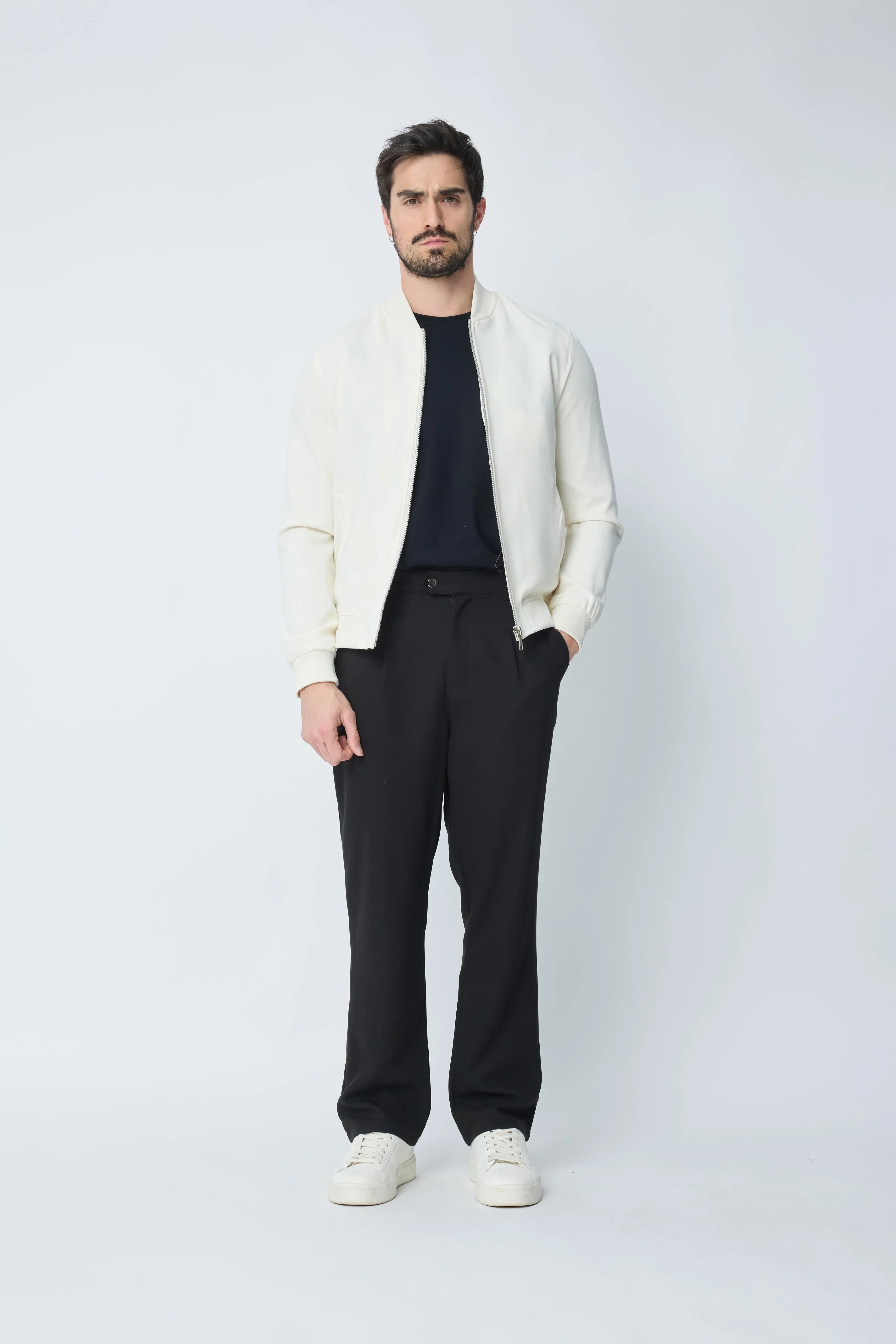 Effen jasje zonder capuchon