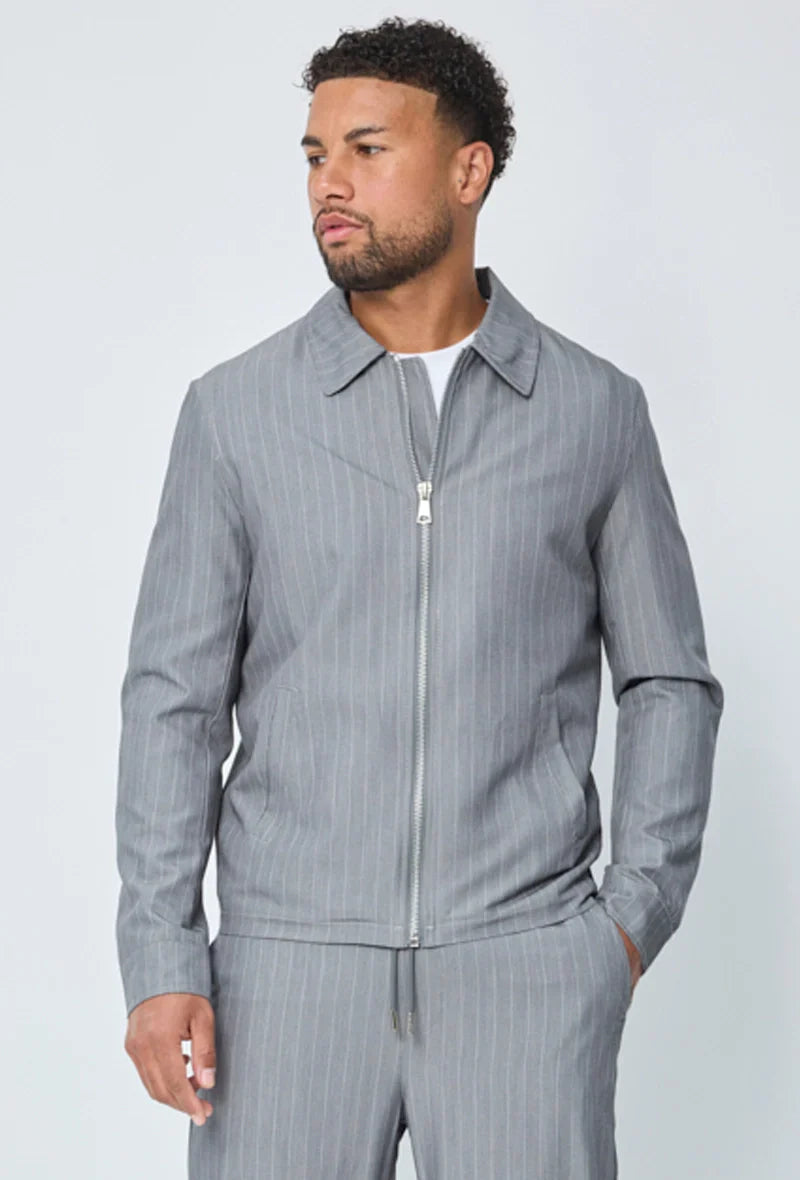 Gestreept jack met rits