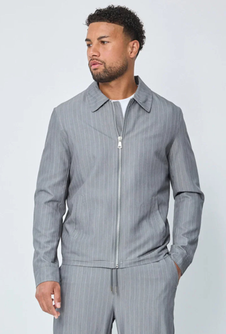 Gestreept jack met rits