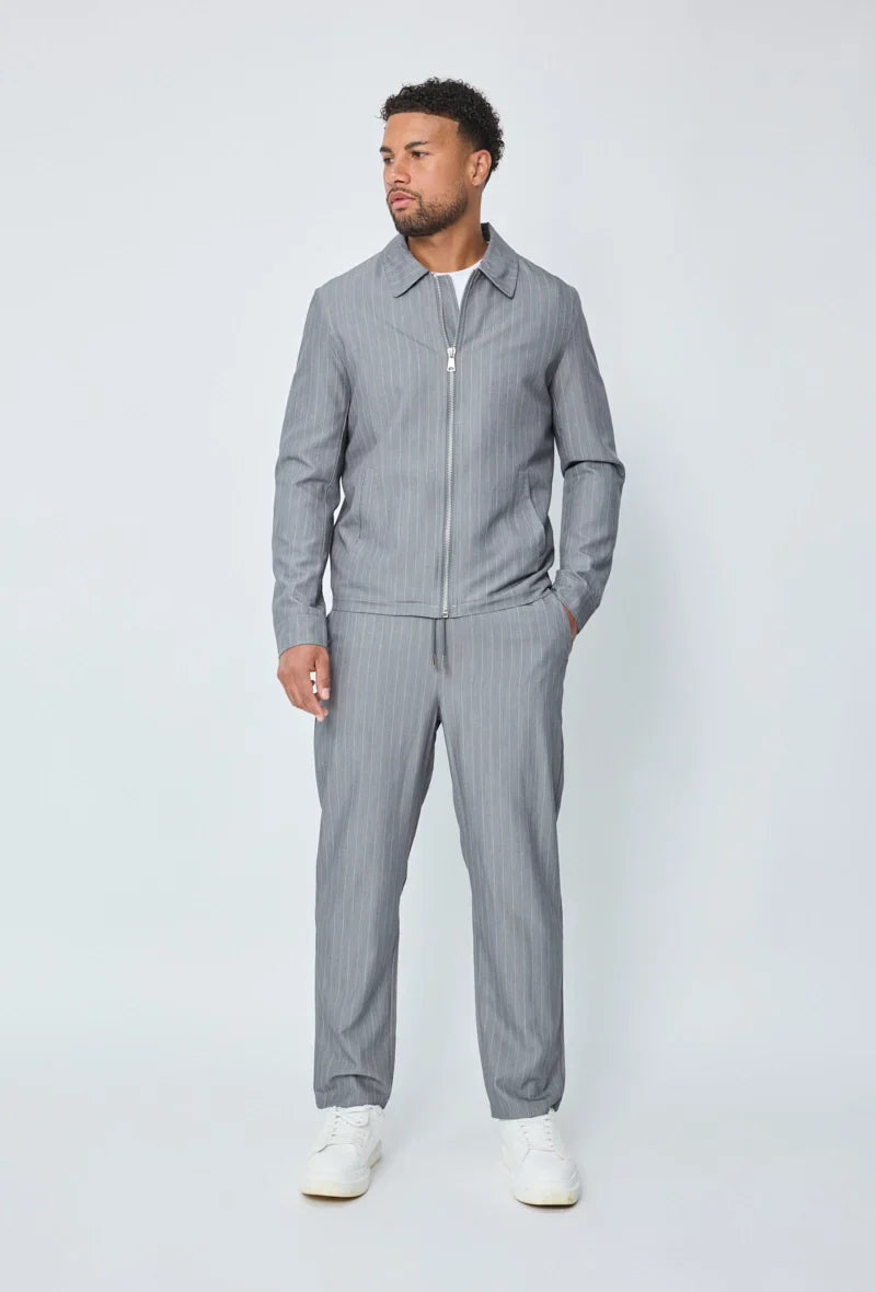 Gestreept jack met rits