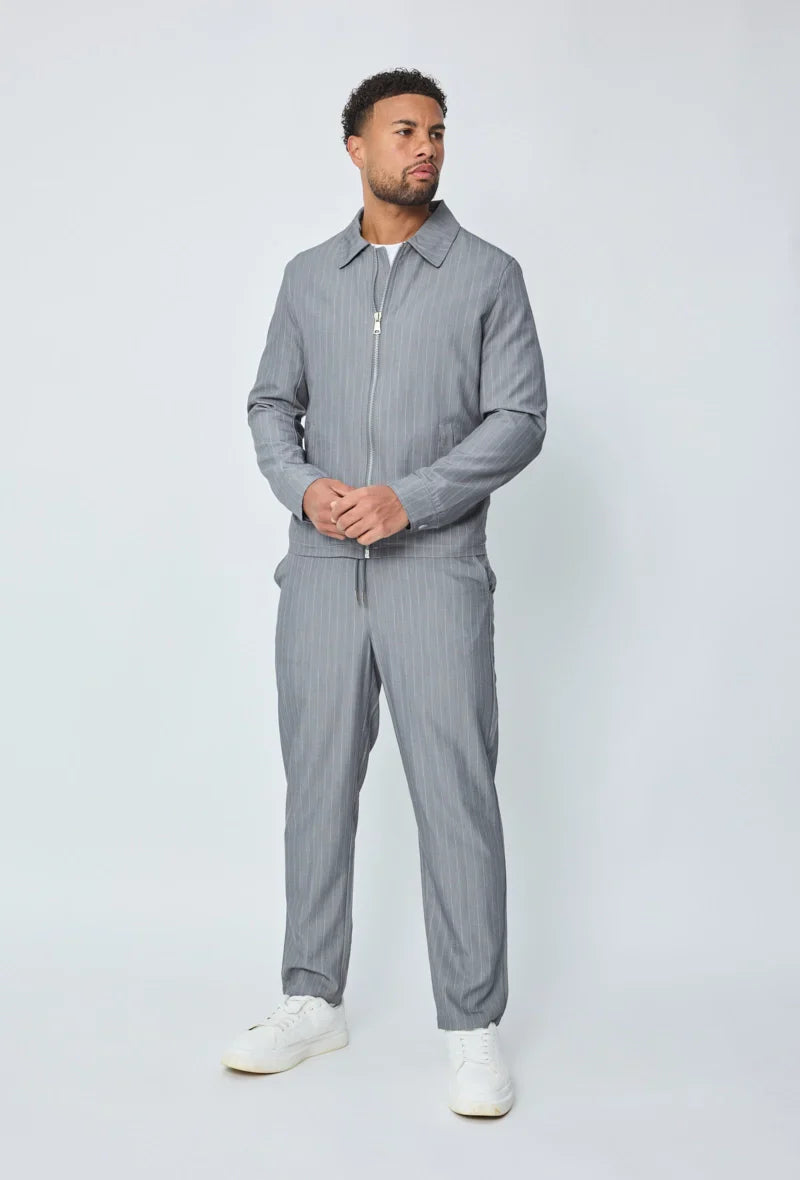 Gestreept jack met rits