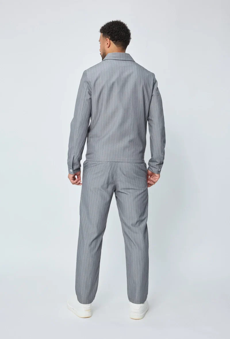 Gestreept jack met rits