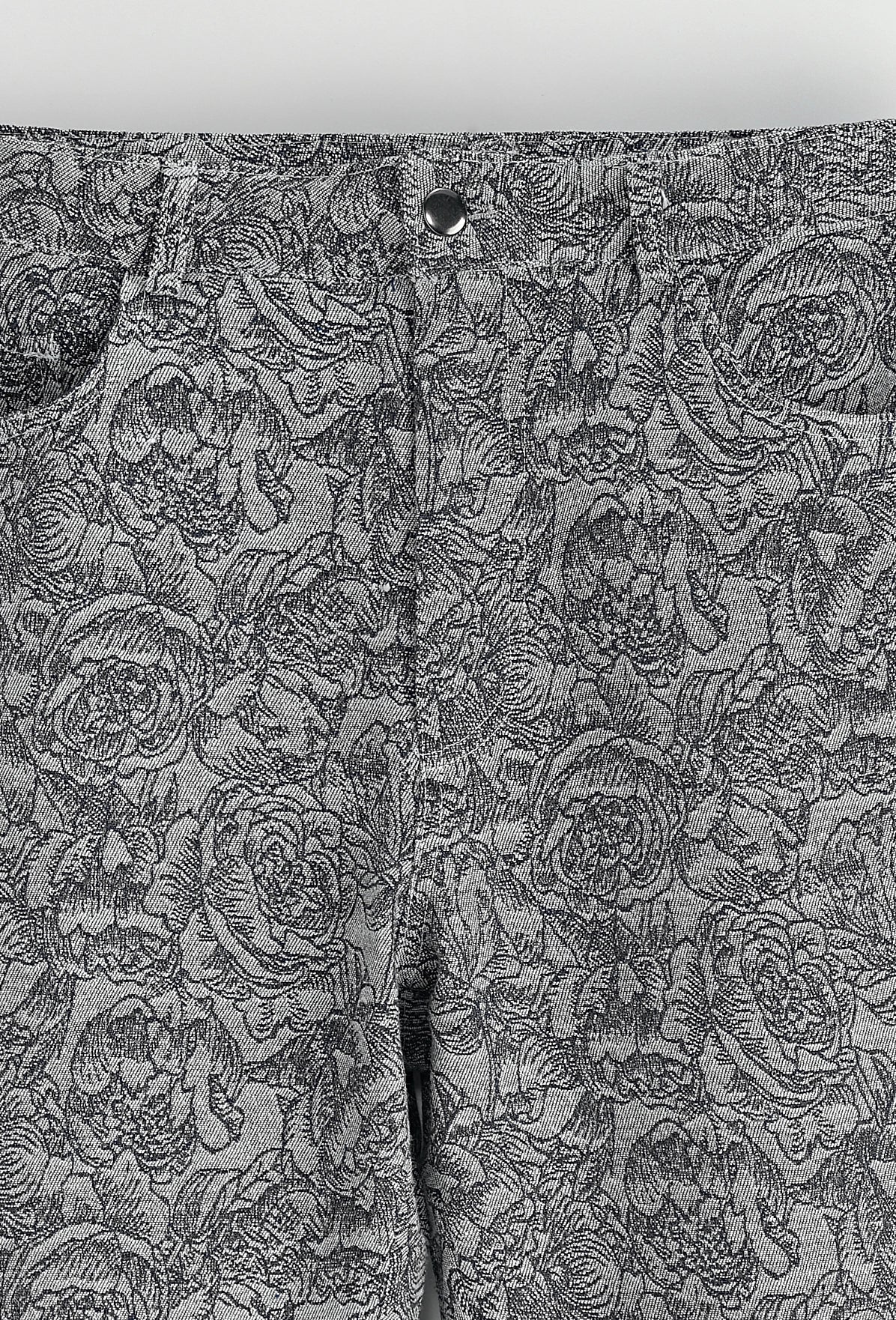 Set van een jas en broek zonder capuchon met bloemenmotief