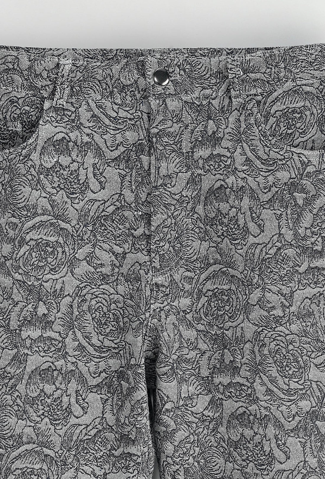 Set van een jas en broek zonder capuchon met bloemenmotief