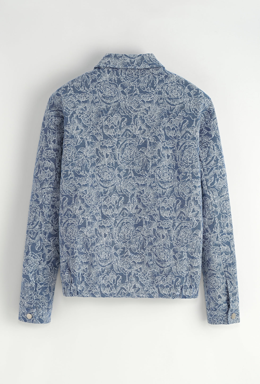 Set van een jas en broek zonder capuchon met bloemenmotief