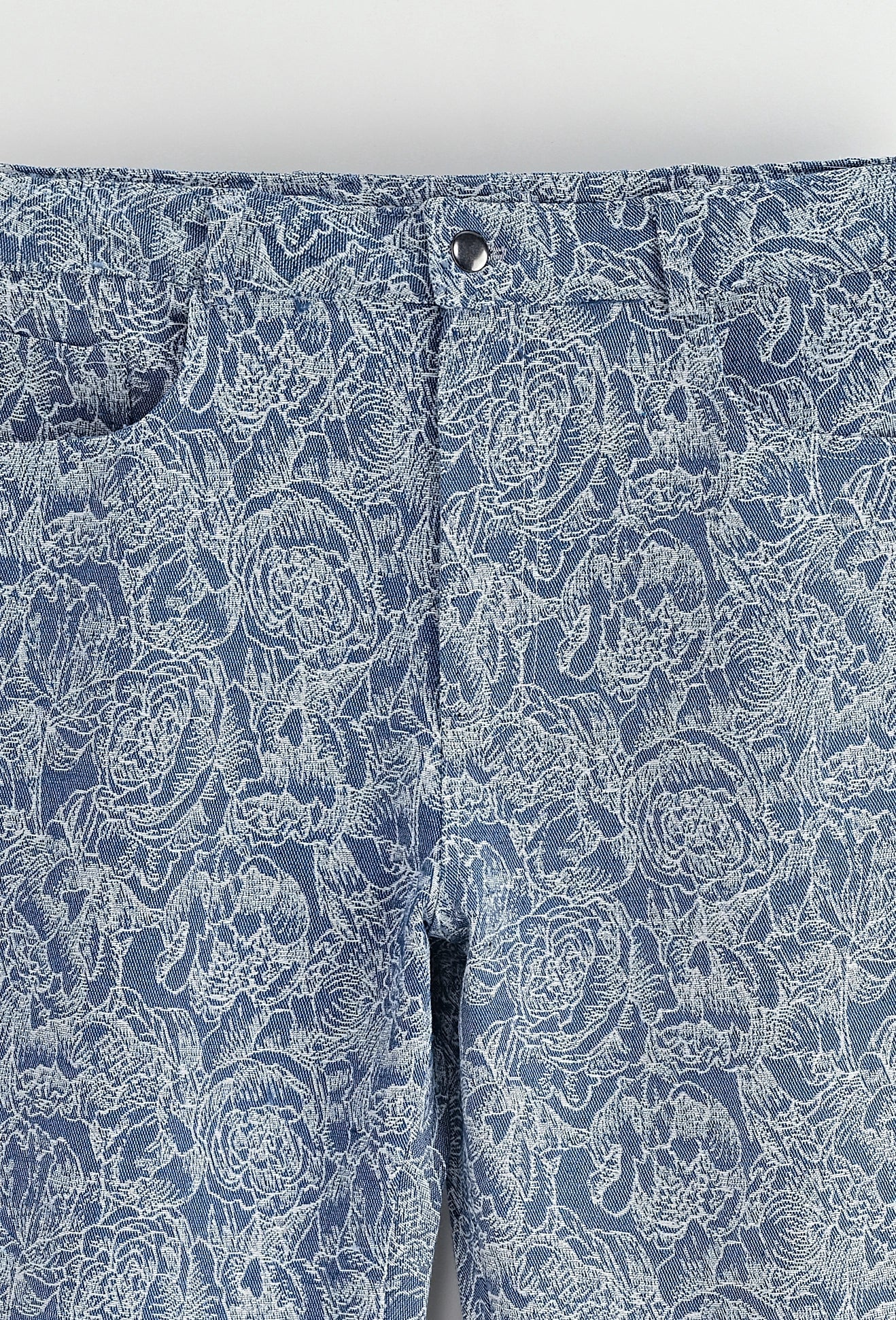 Set van een jas en broek zonder capuchon met bloemenmotief