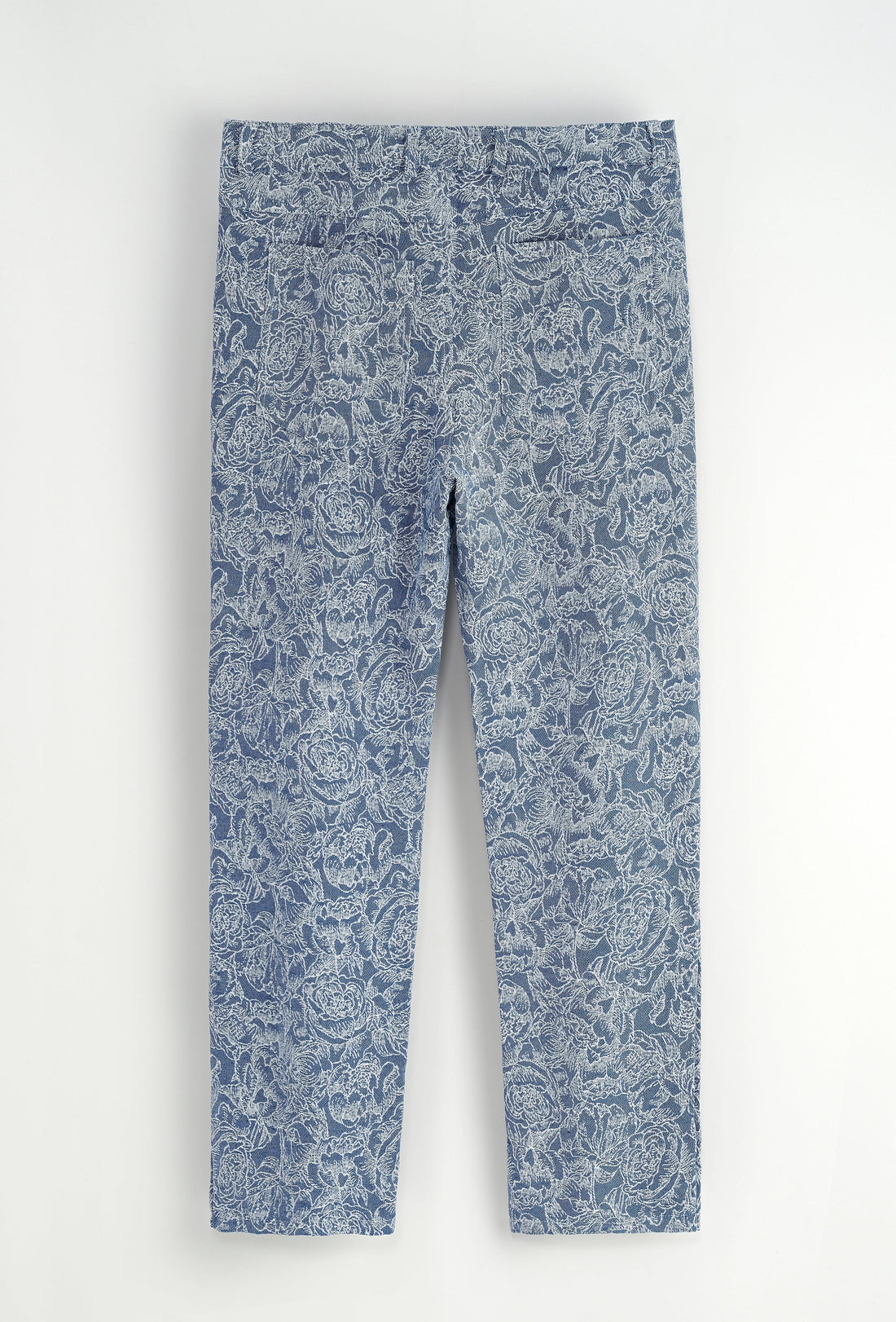Set van een jas en broek zonder capuchon met bloemenmotief