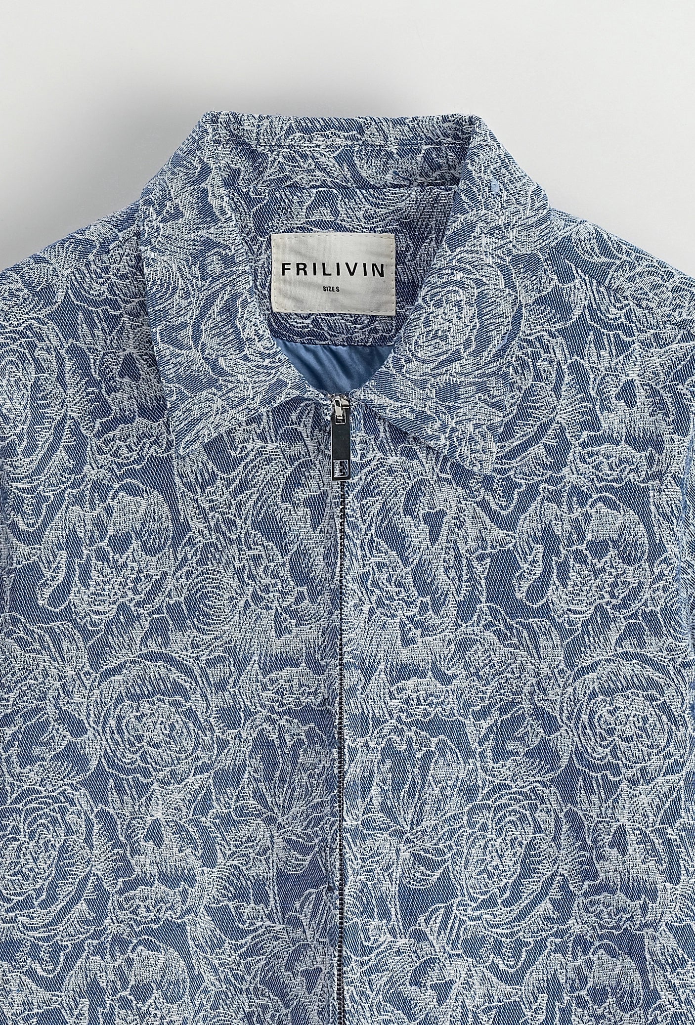 Set van een jas en broek zonder capuchon met bloemenmotief