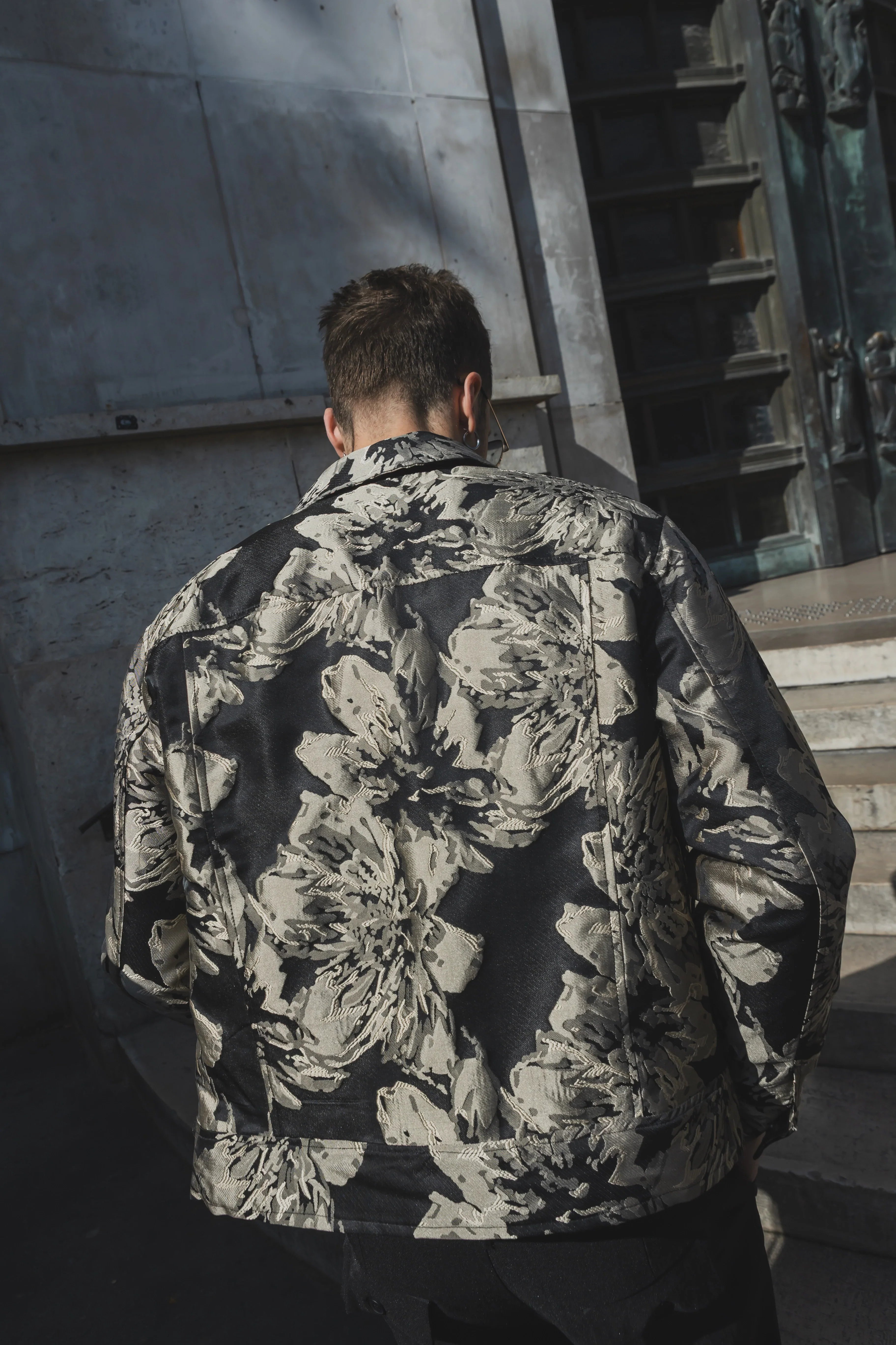 Jas met lange mouwen