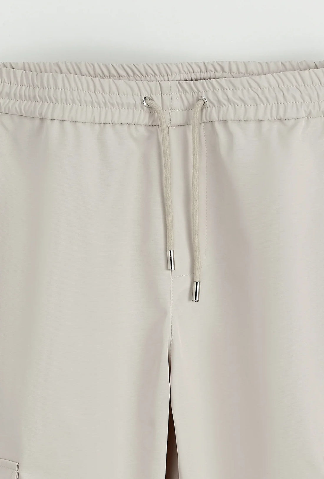 Effen jasset met capuchon en zakken