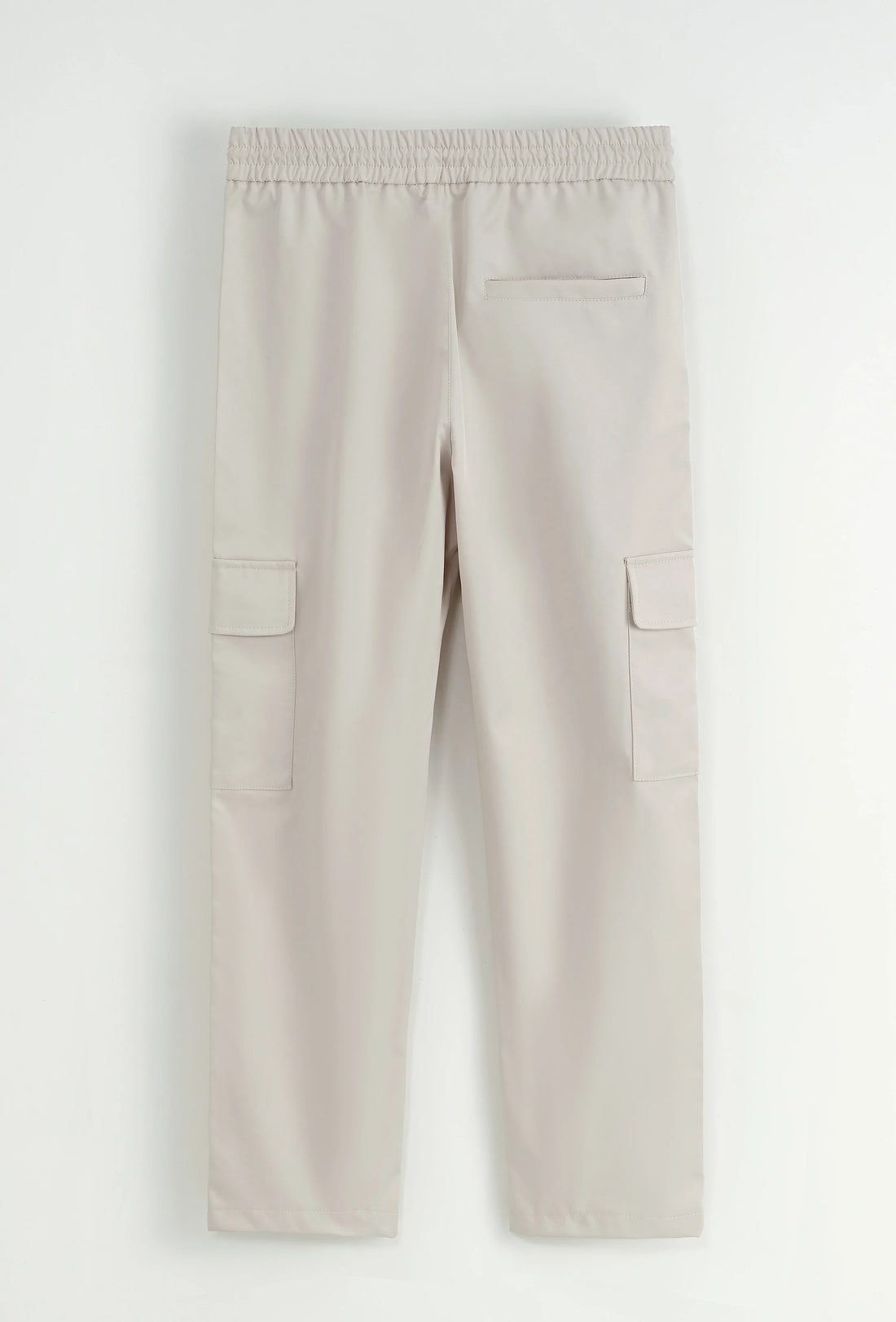 Effen jasset met capuchon en zakken