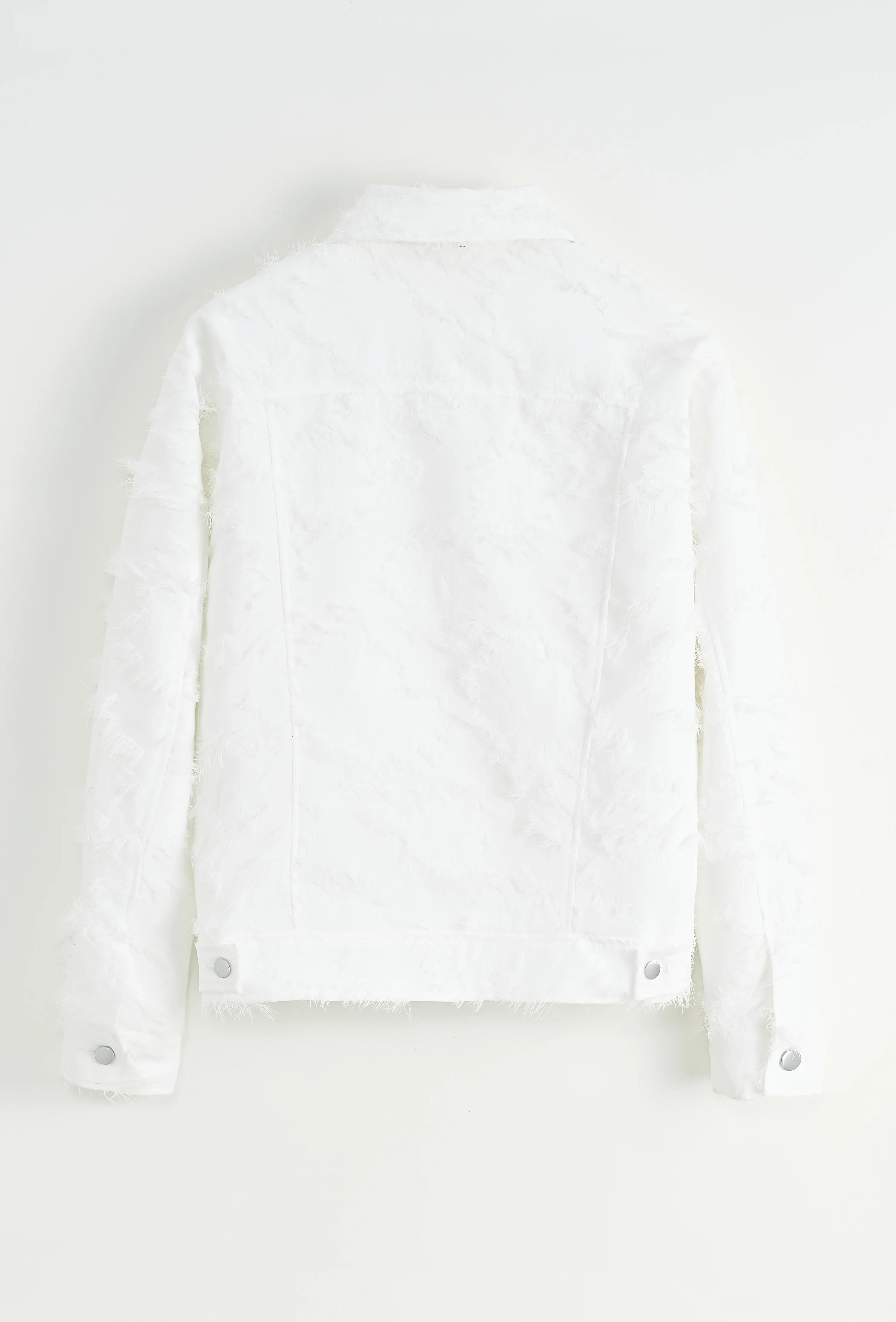 Set van effen jas en broek