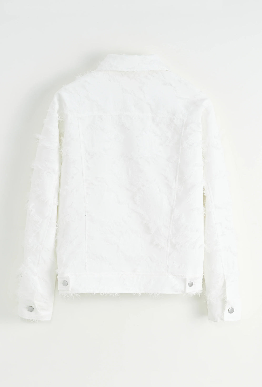 Set van effen jas en broek