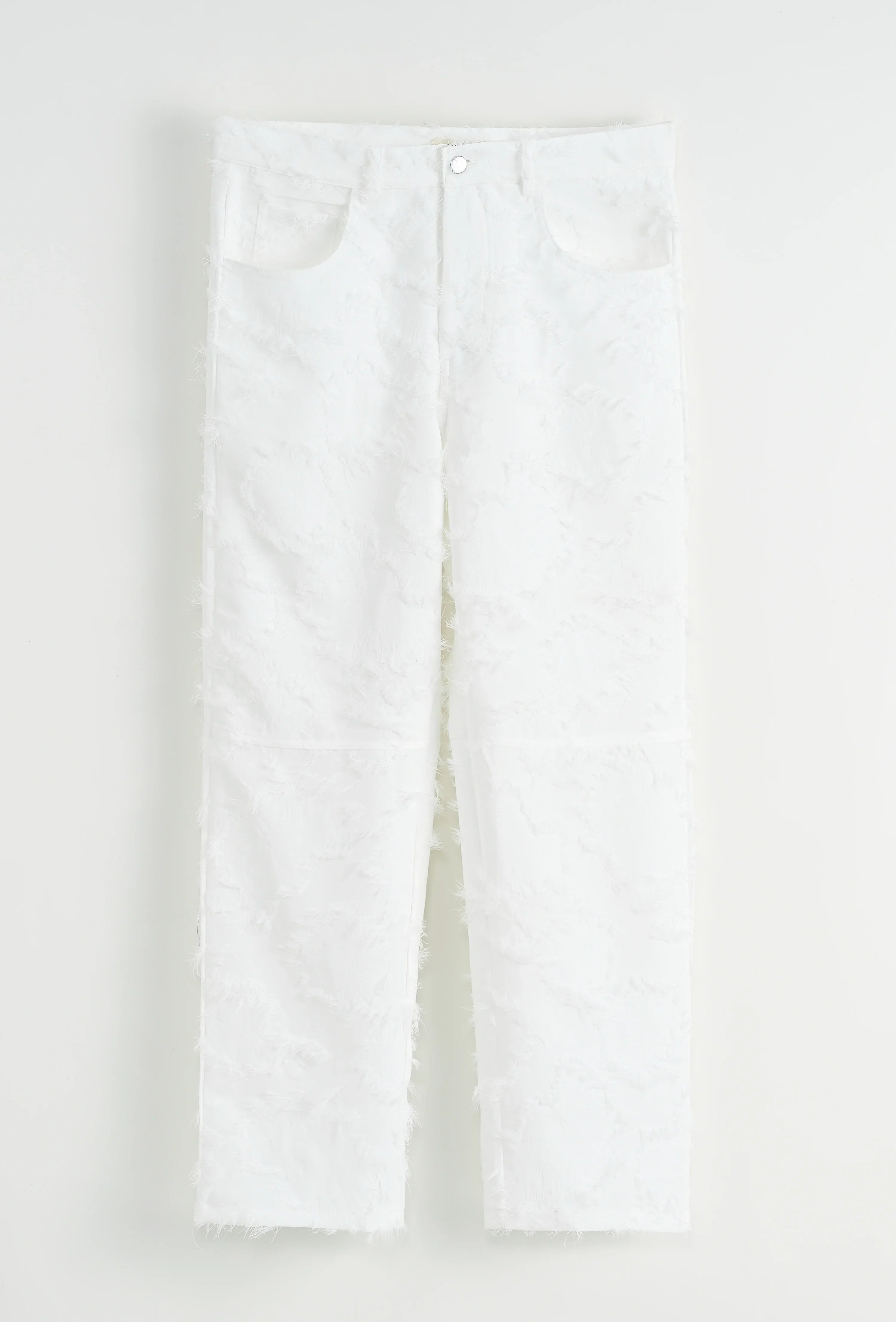 Set van effen jas en broek