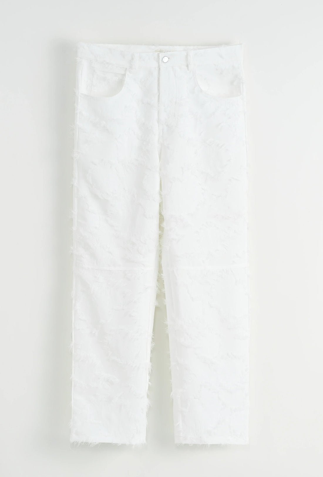 Set van effen jas en broek