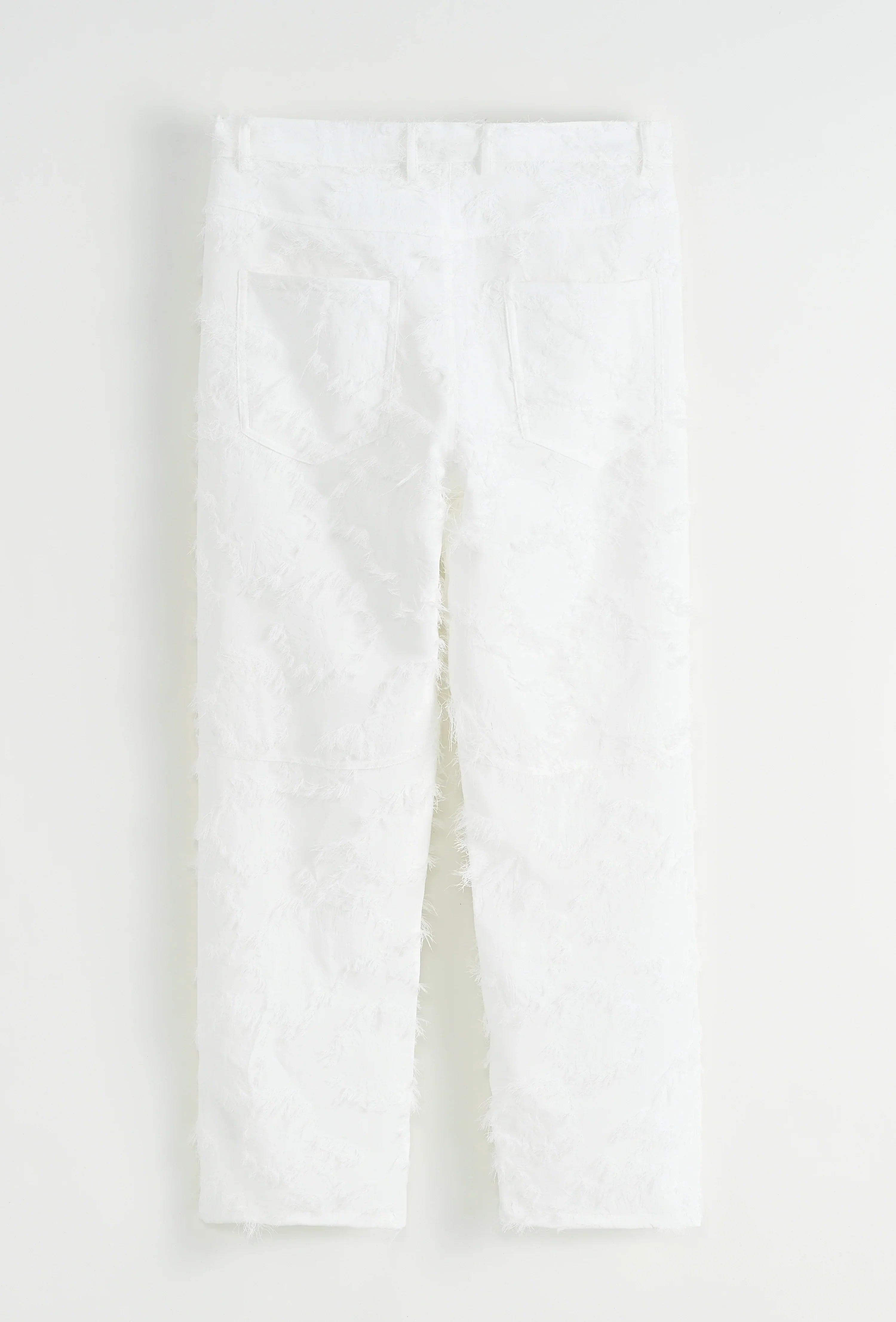 Set van effen jas en broek