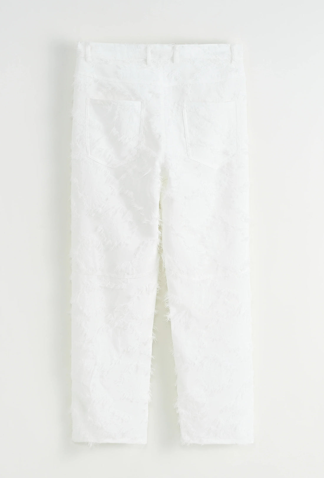 Set van effen jas en broek