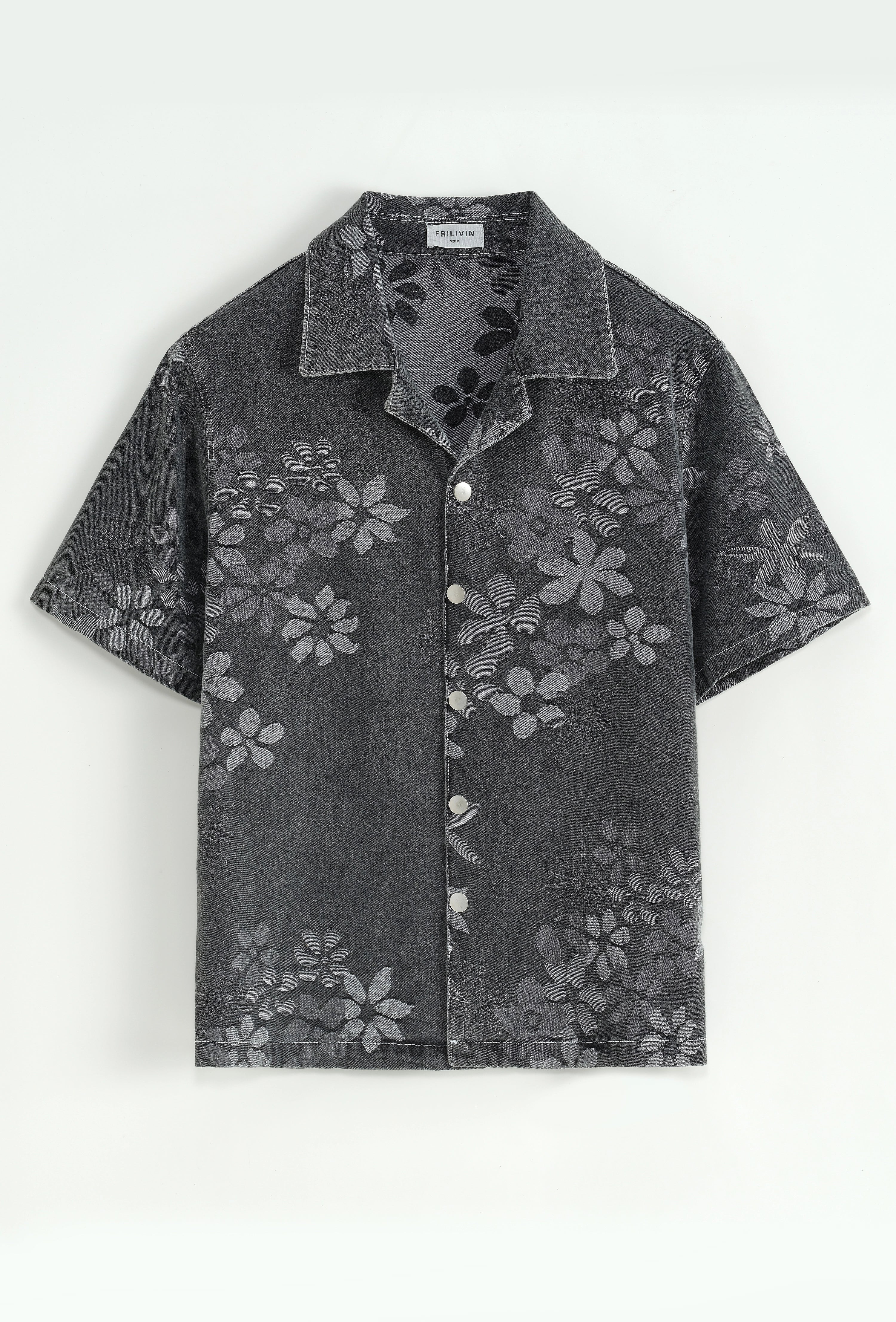 Set van jasje en broek met bloemenmotief