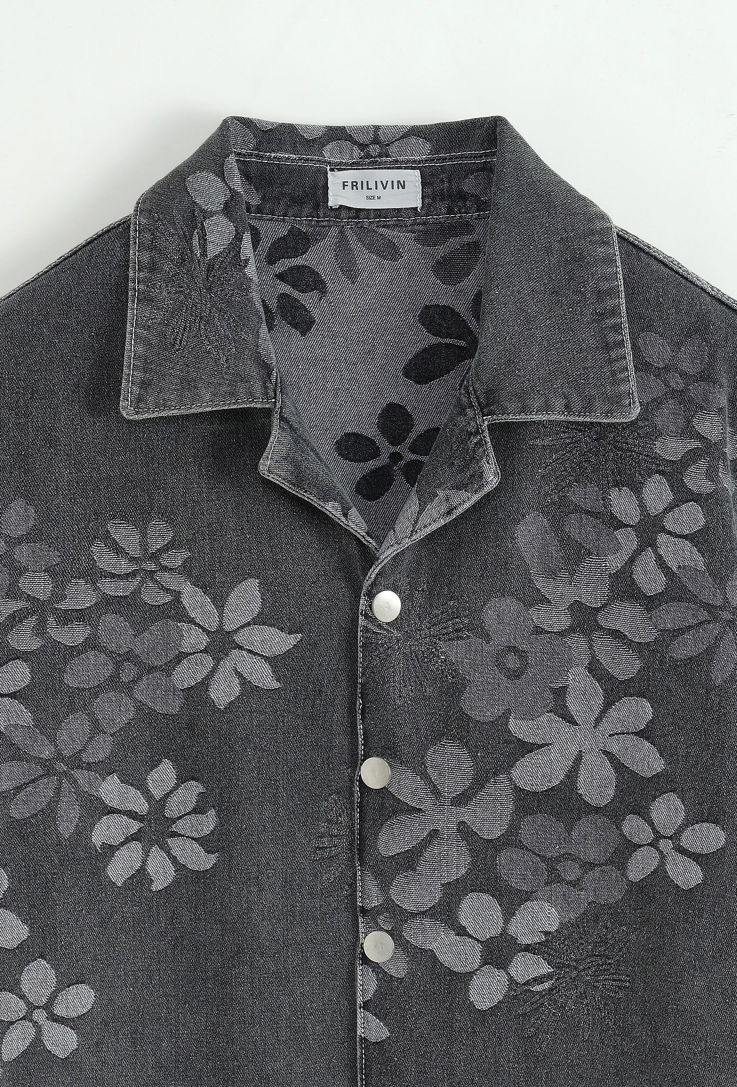 Set van jasje en broek met bloemenmotief