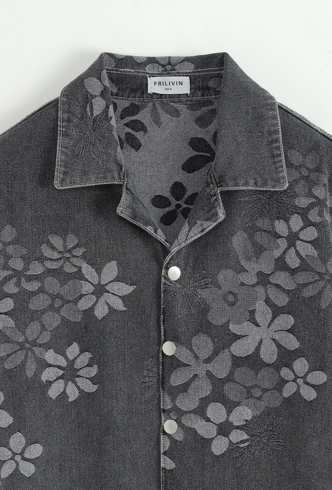 Set van jasje en broek met bloemenmotief