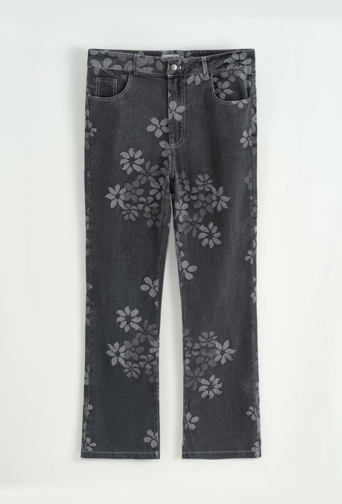 Set van jasje en broek met bloemenmotief