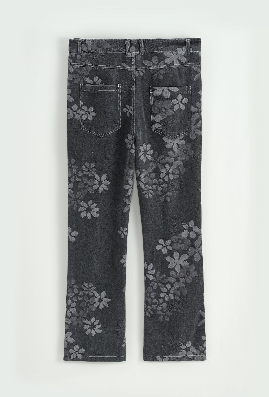 Set van jasje en broek met bloemenmotief