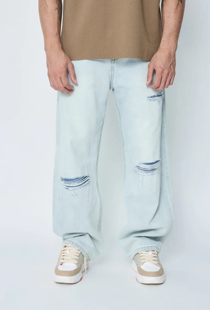 Denim broek