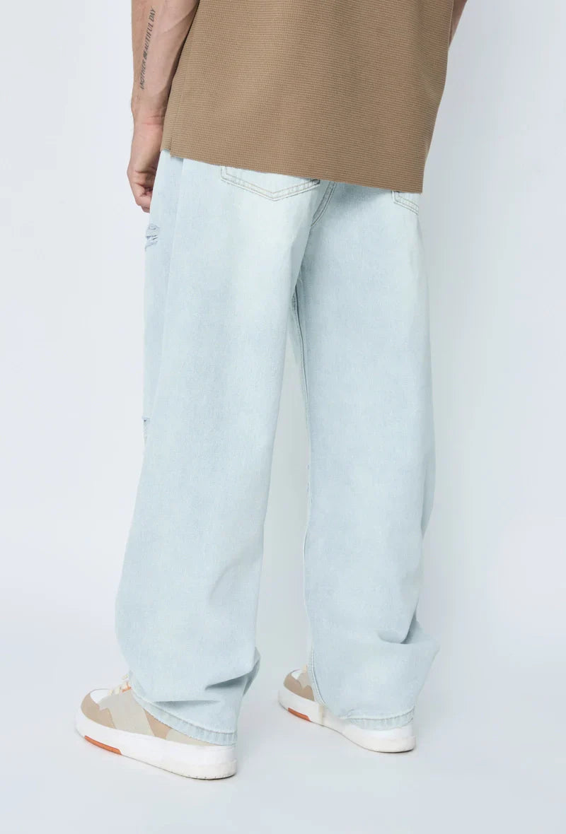 Denim broek