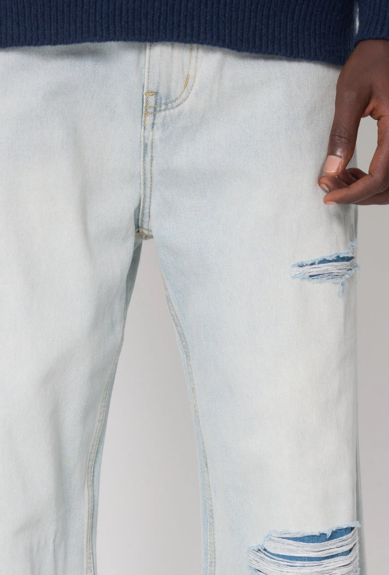 Denim broek