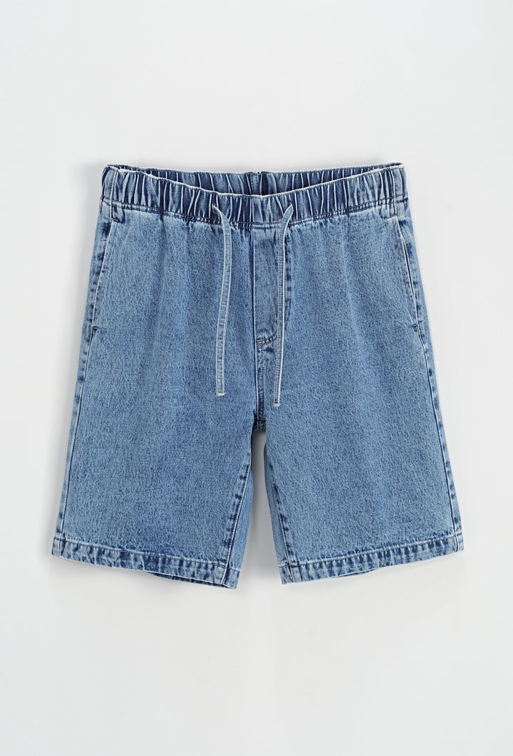 Denim korte broek