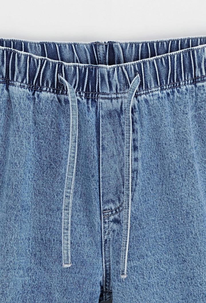 Denim korte broek