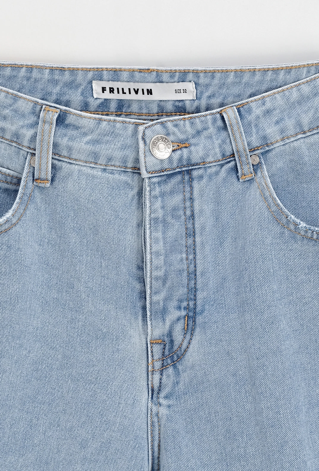 Denim korte broek