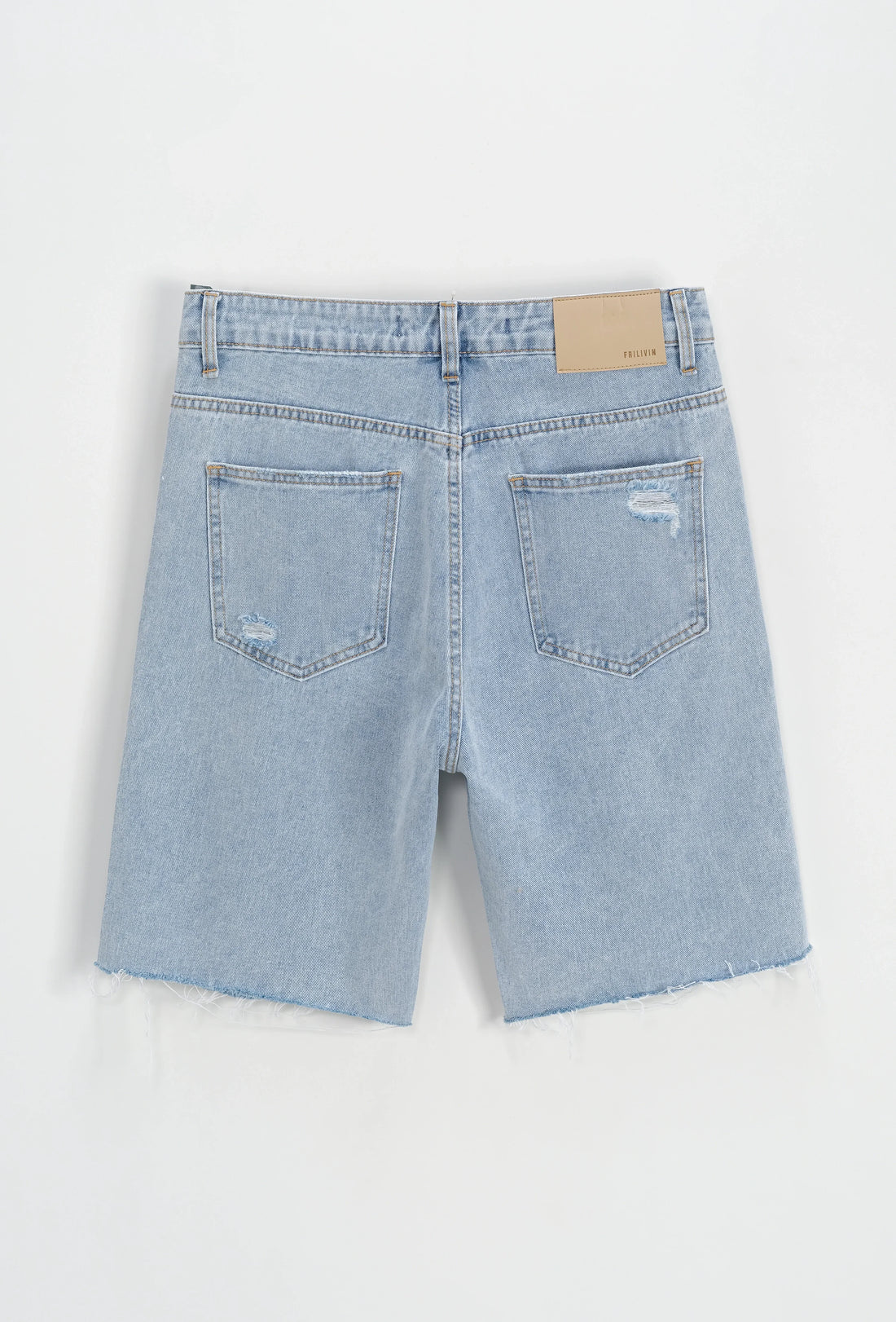 Denim korte broek
