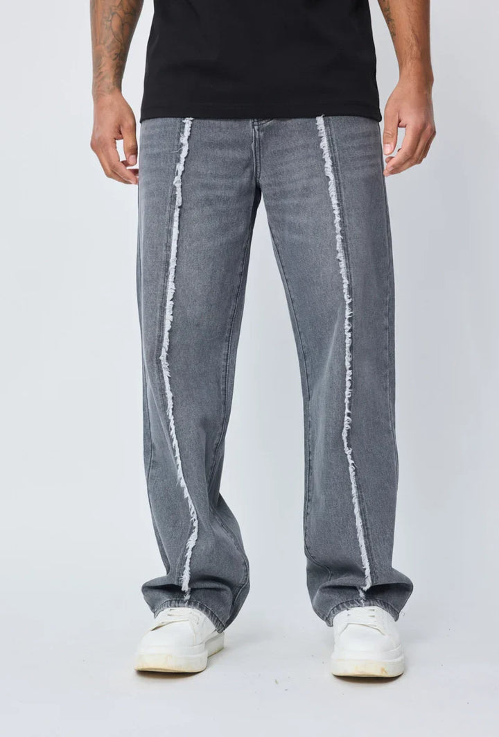 Modieuze jeans met rechte snit