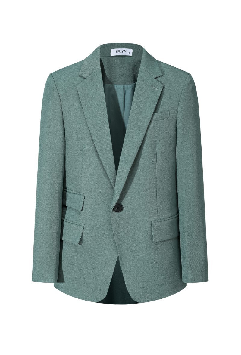 Klassieke pakset met kraag