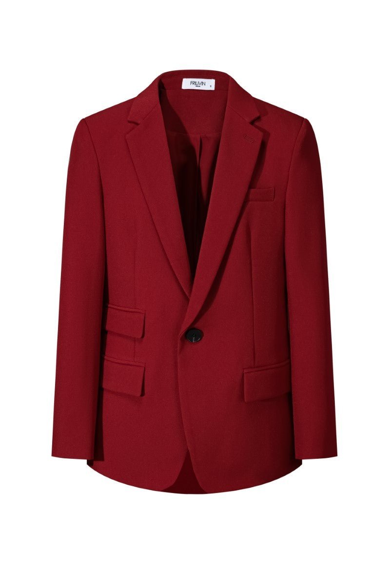 Klassieke pakset met kraag