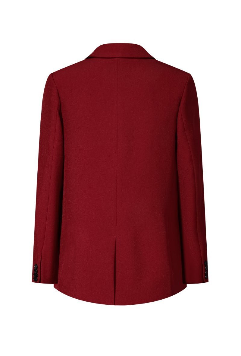 Klassieke pakset met kraag