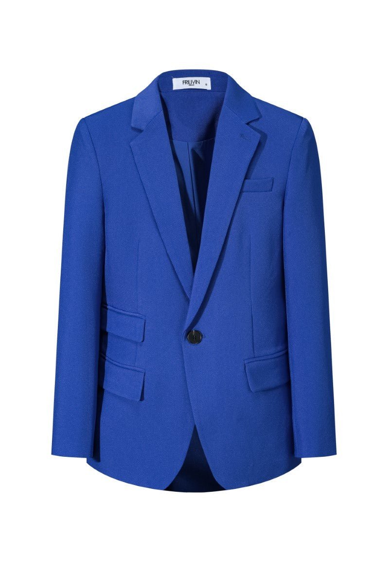 Klassieke pakset met kraag