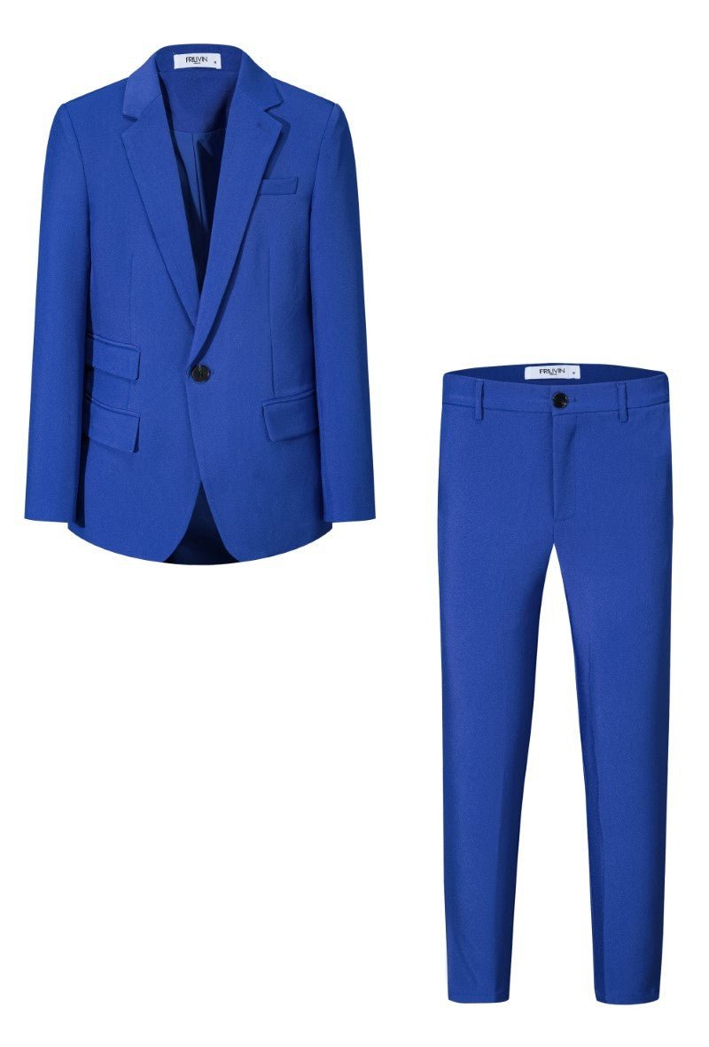 Klassieke pakset met kraag