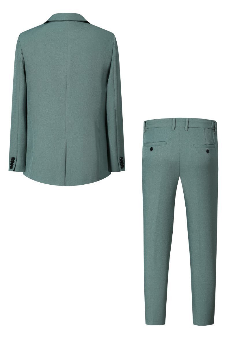 Klassieke pakset met kraag