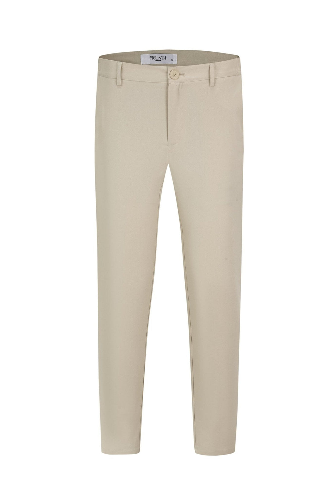 Set met dubbelrijs pak en gestrikte riem