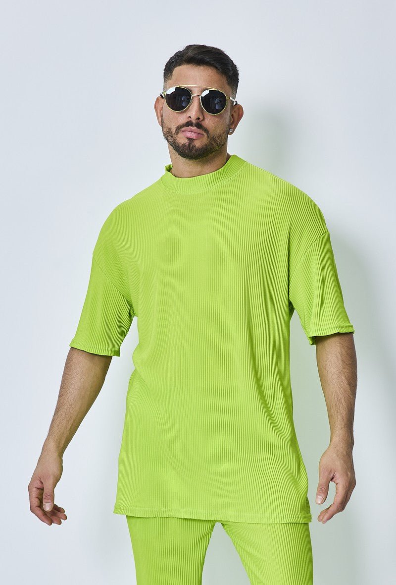 Casual geplooide set