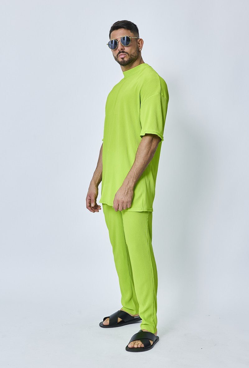 Casual geplooide set