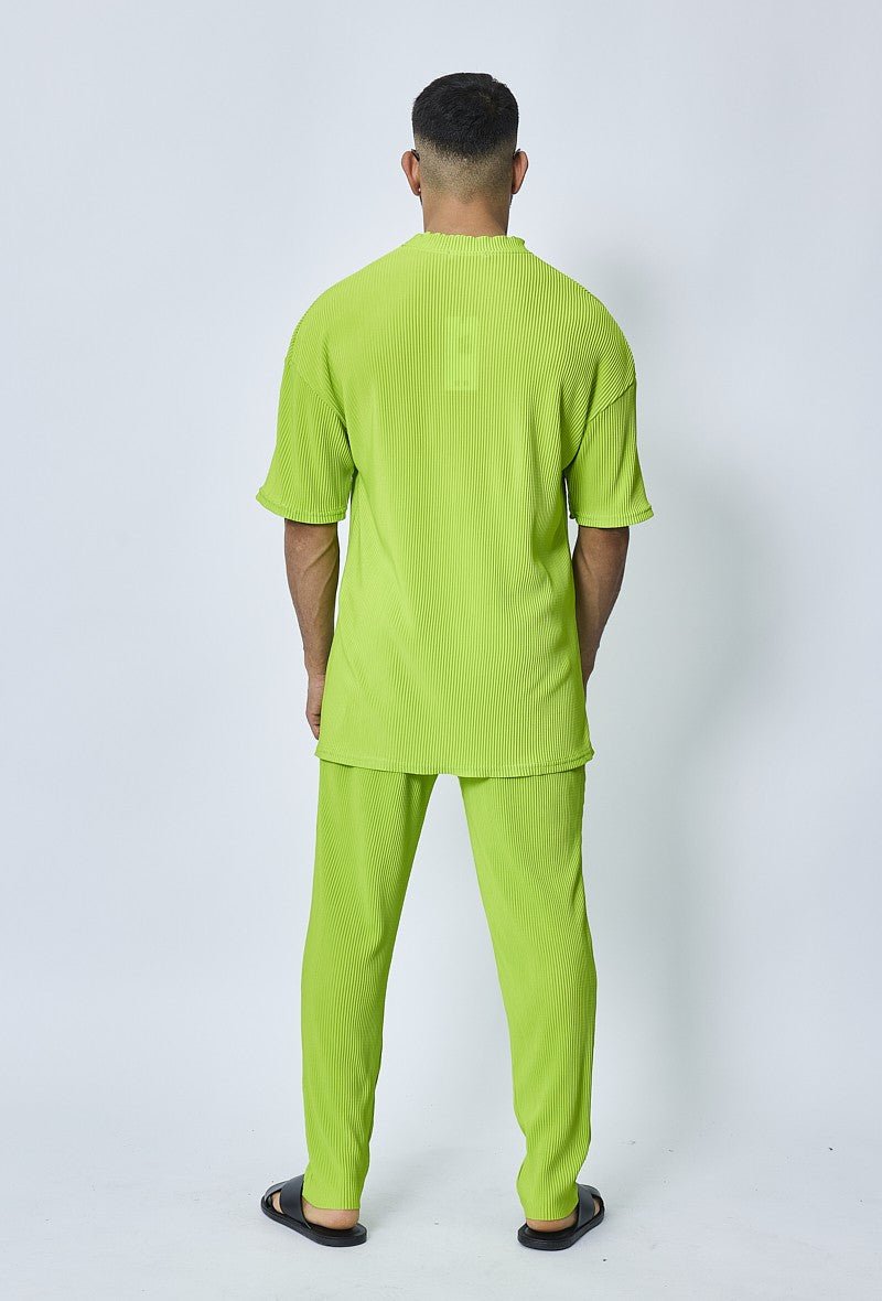 Casual geplooide set