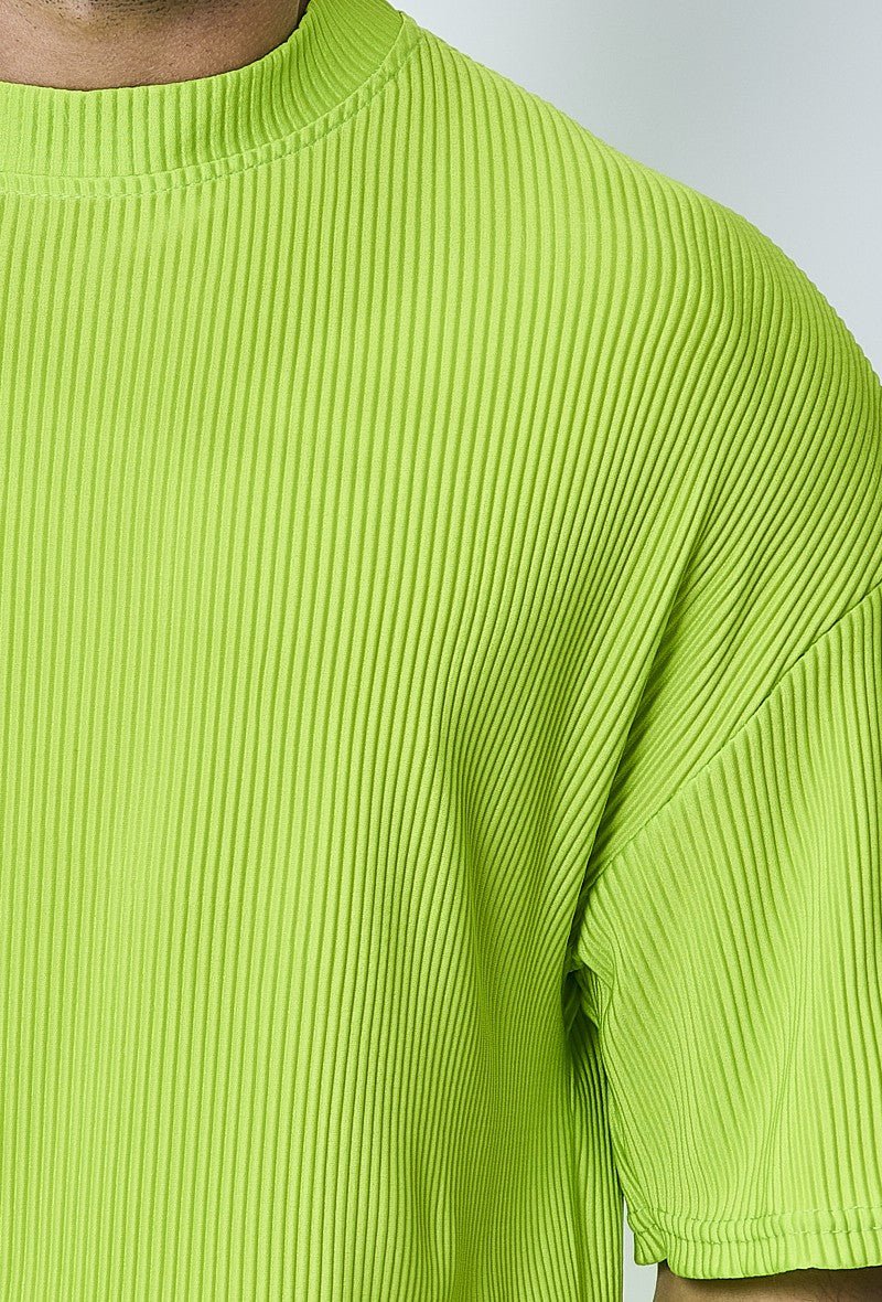 Casual geplooide set