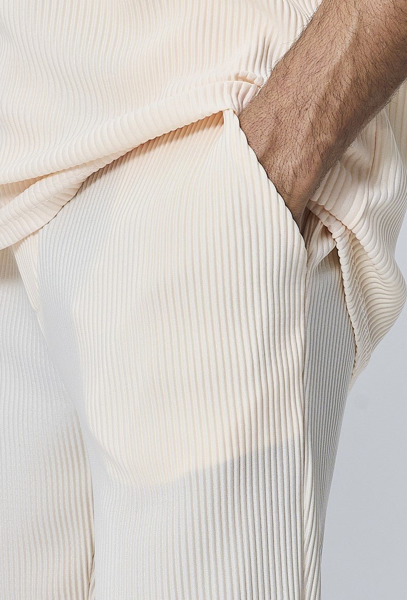 Casual geplooide set