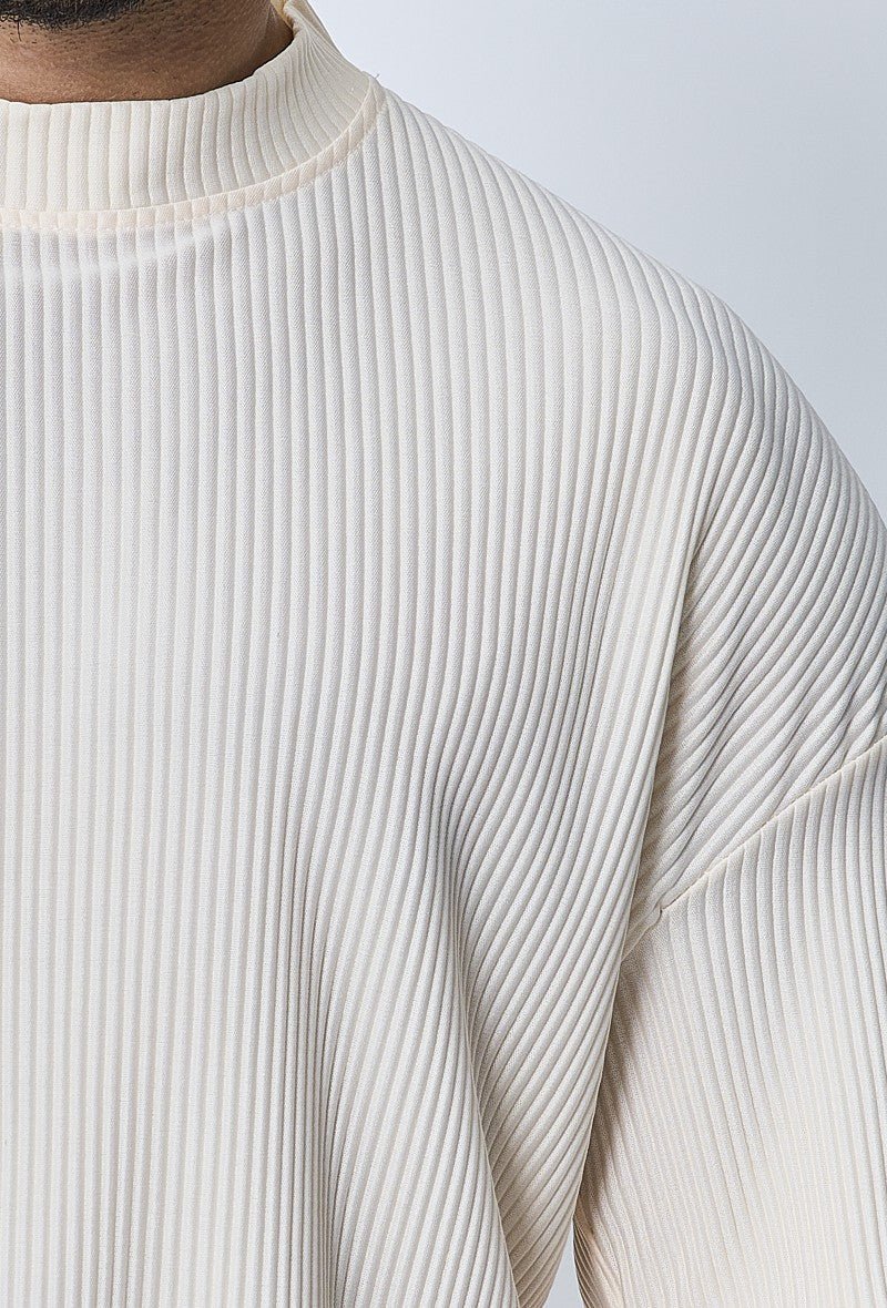 Casual geplooide set